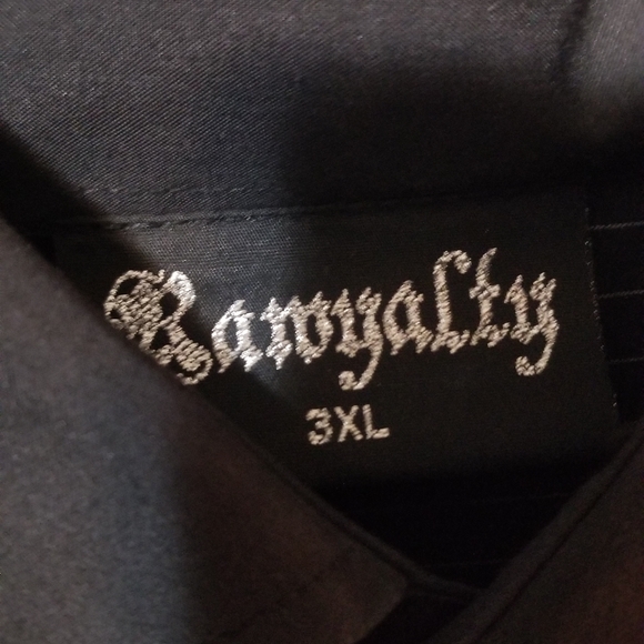 Men's 3XL Rawyalty Dress Shirt - Picture 3 of 4
